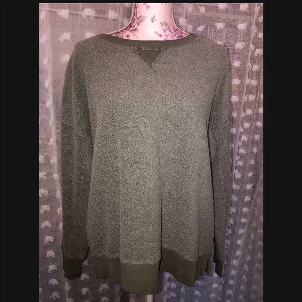 AMERICAN EAGLE AE XL Green Crewneck